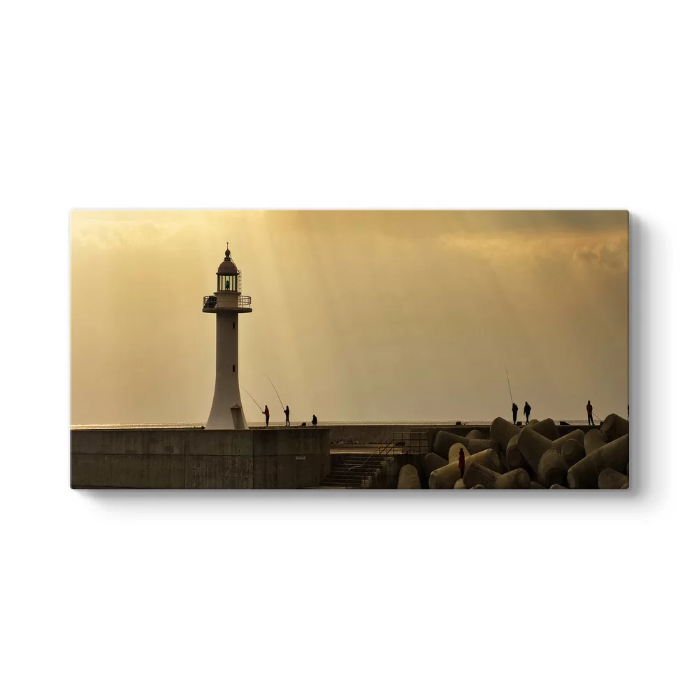 Deniz Feneri Panorama Tablo - Model 5